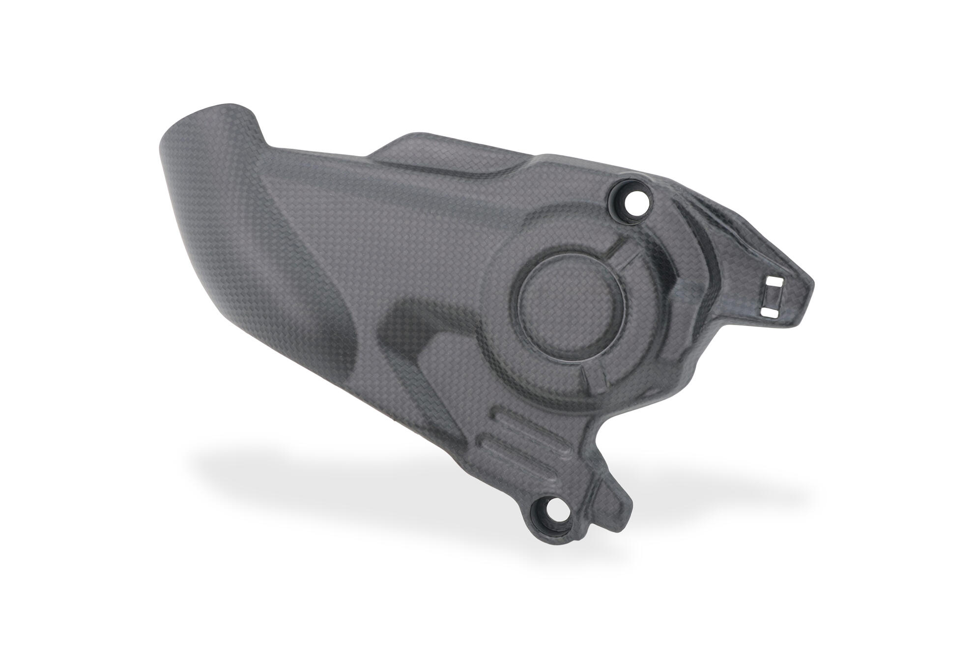 CNC Racing Carbon Fiber Right Side Engine Cover for the Ducati Hypermotard 698 Mono CNC Racing Carbon Fiber Right Side Engine Cover for the Ducati Hypermotard 698 Mono